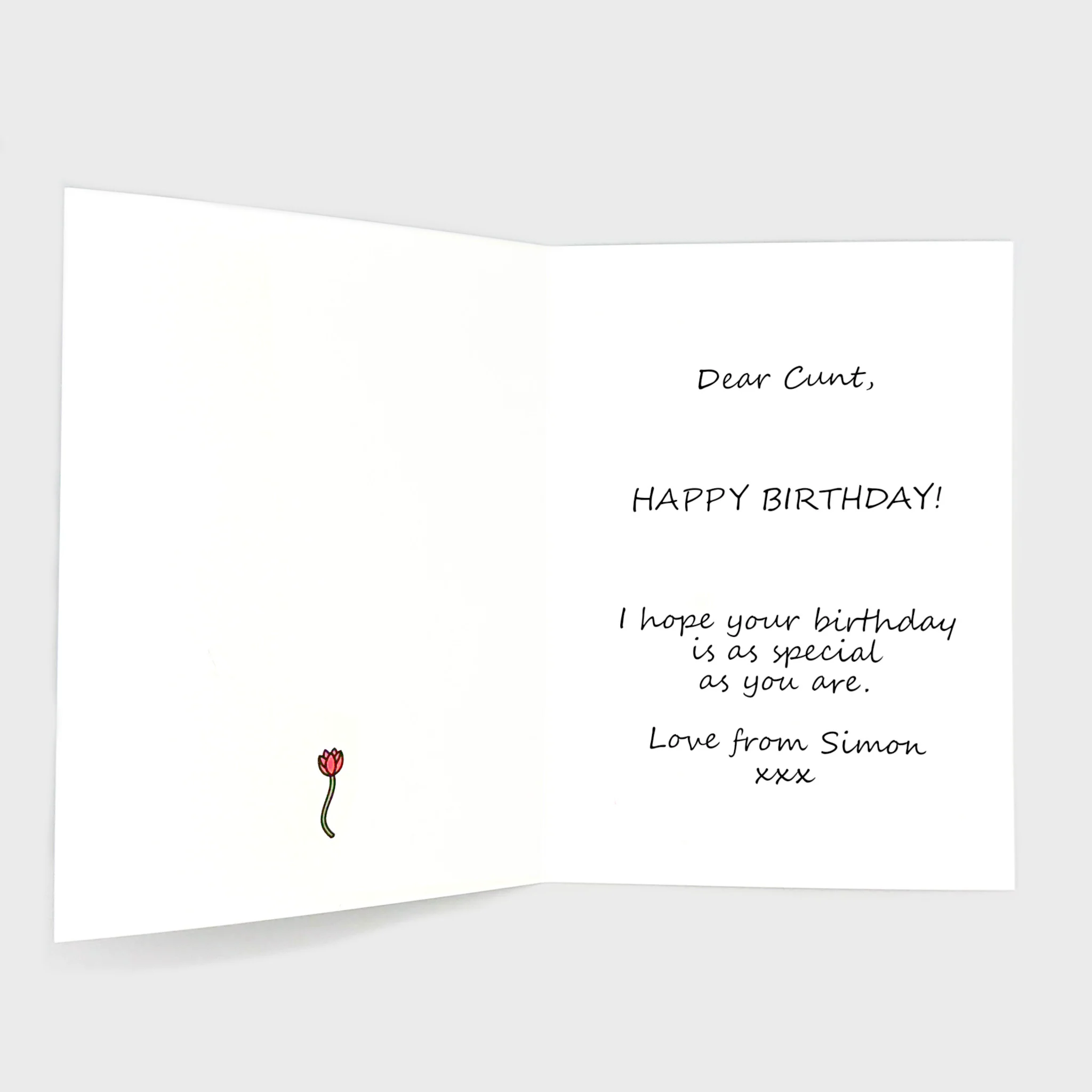 Birthday Card - Vaginal Discharge - Image 4
