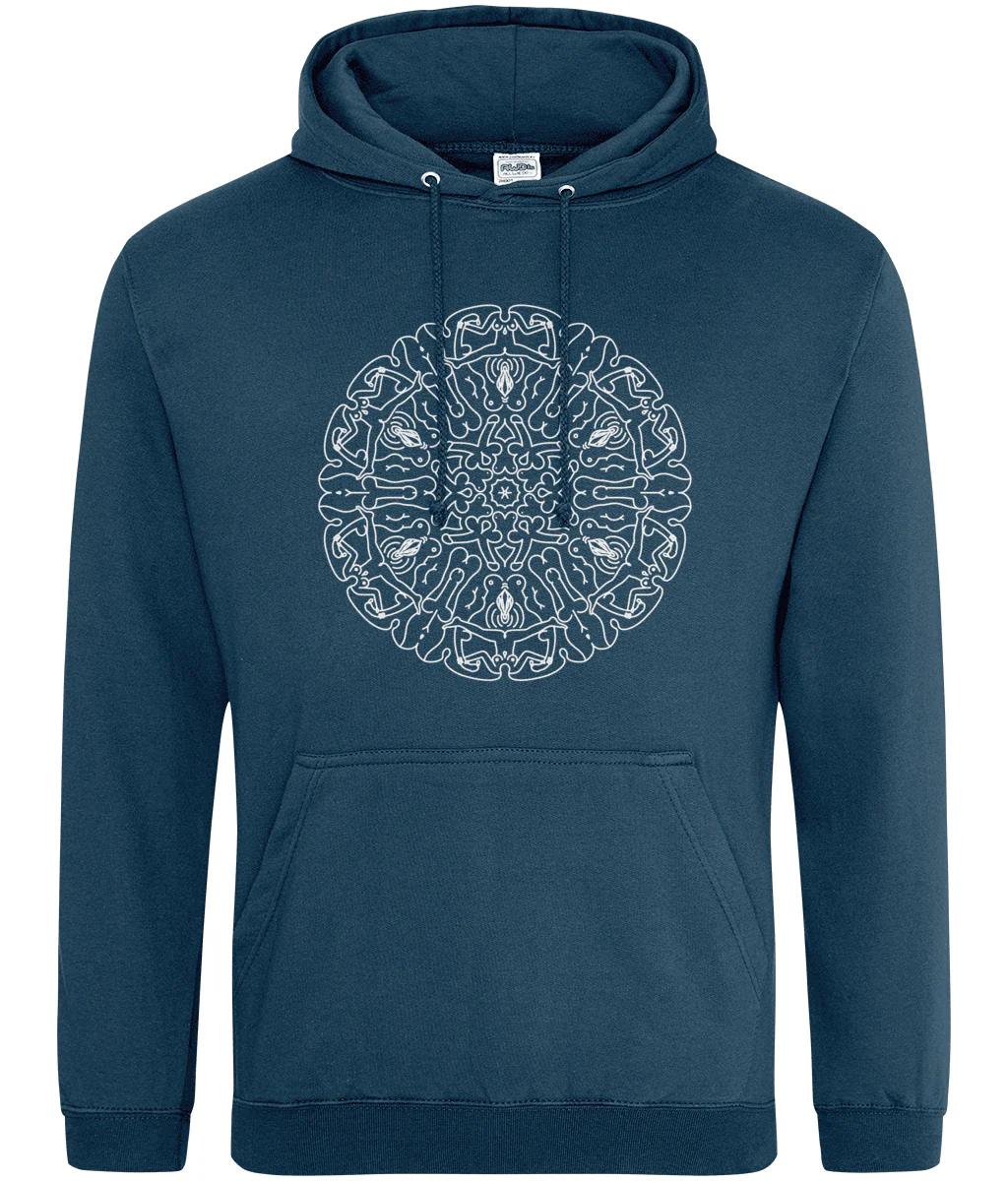 Hoodie - Naked Mandala - Image 10