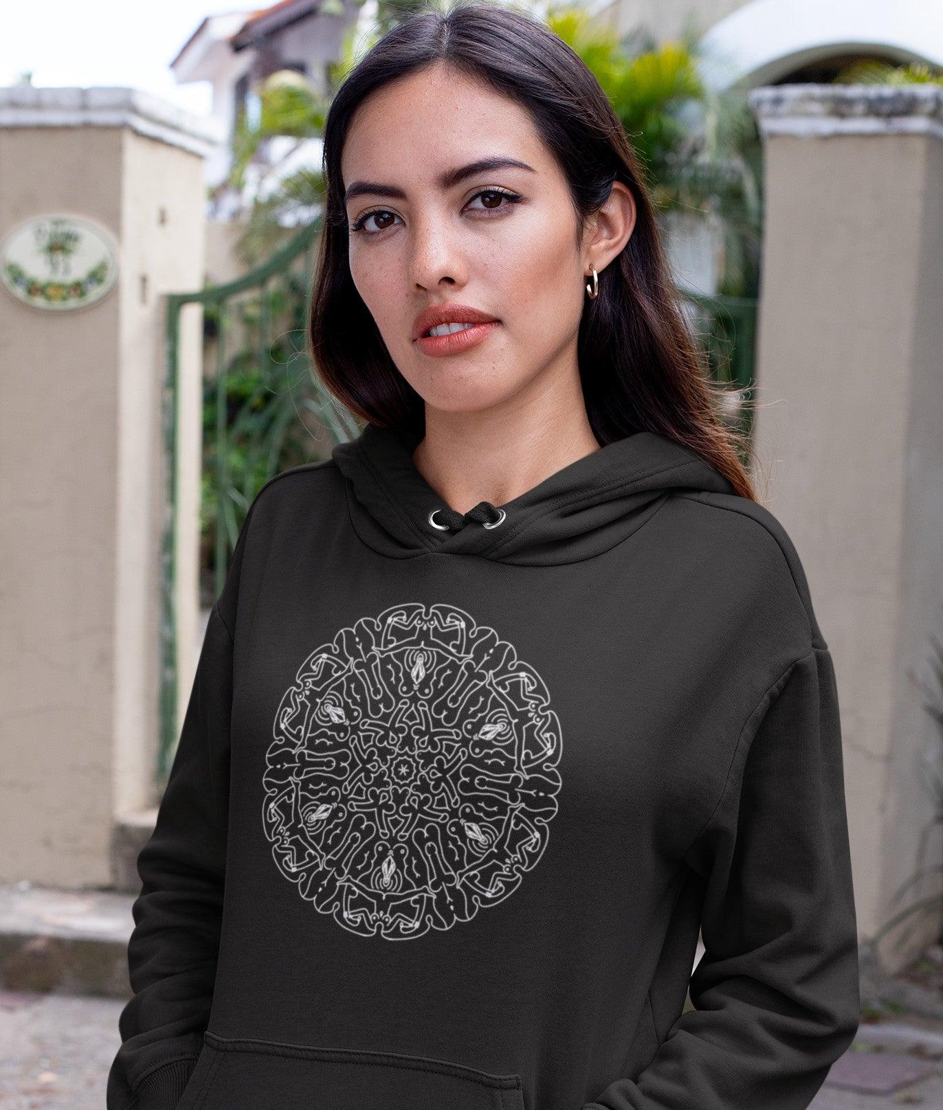Hoodie - Naked Mandala - Image 11