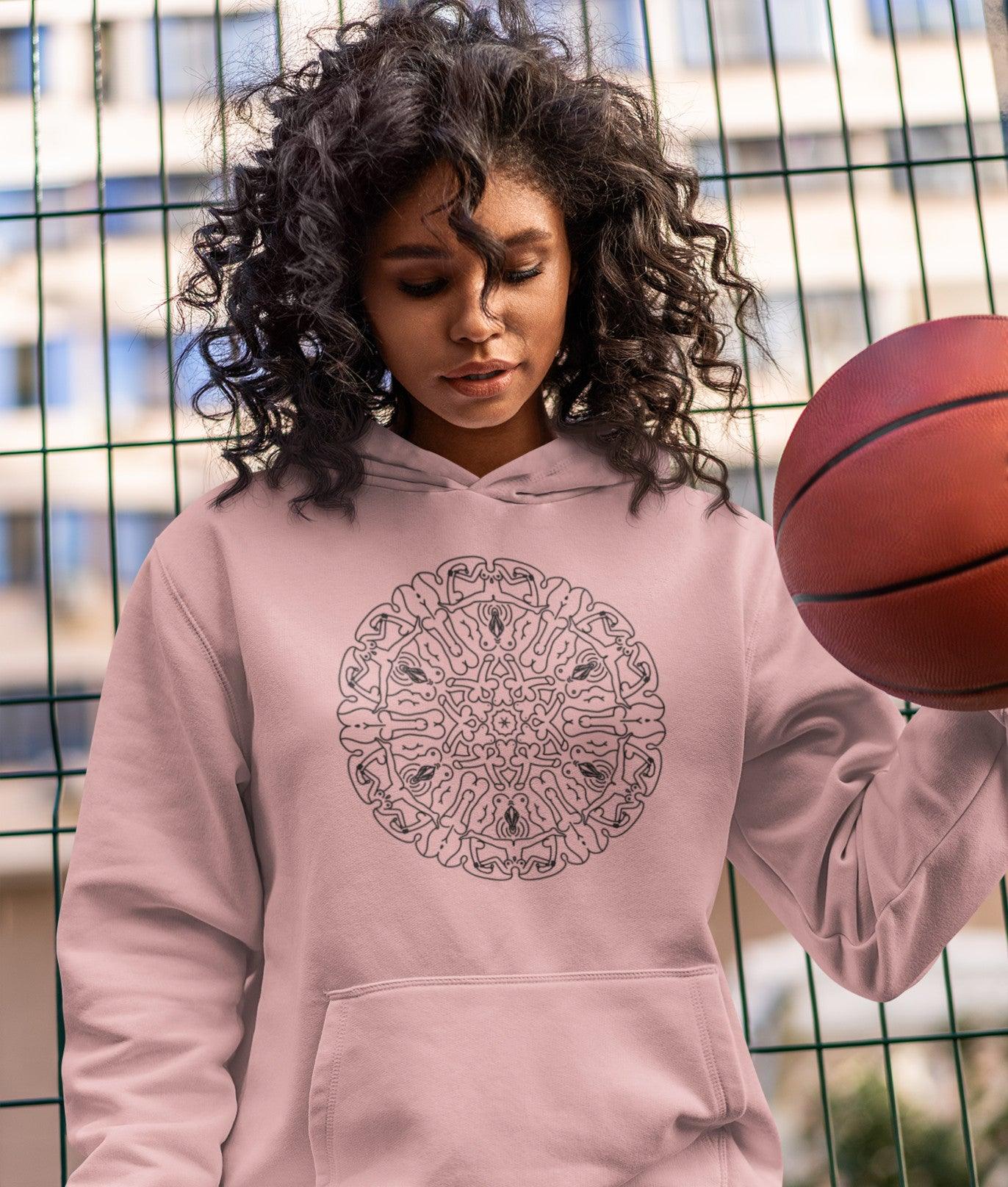 Hoodie - Naked Mandala - Image 3