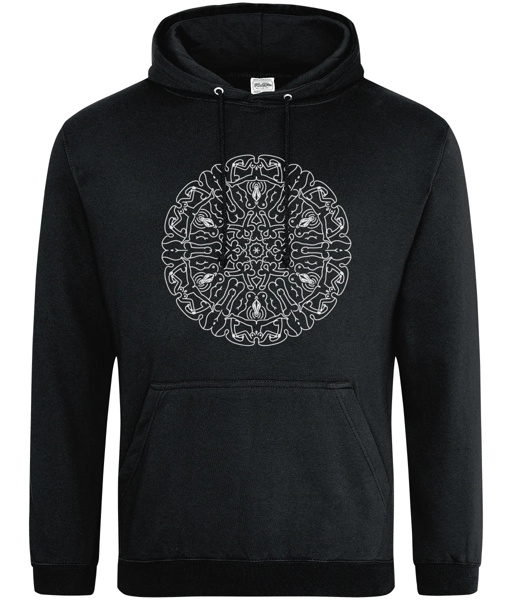 Hoodie - Naked Mandala - Image 5