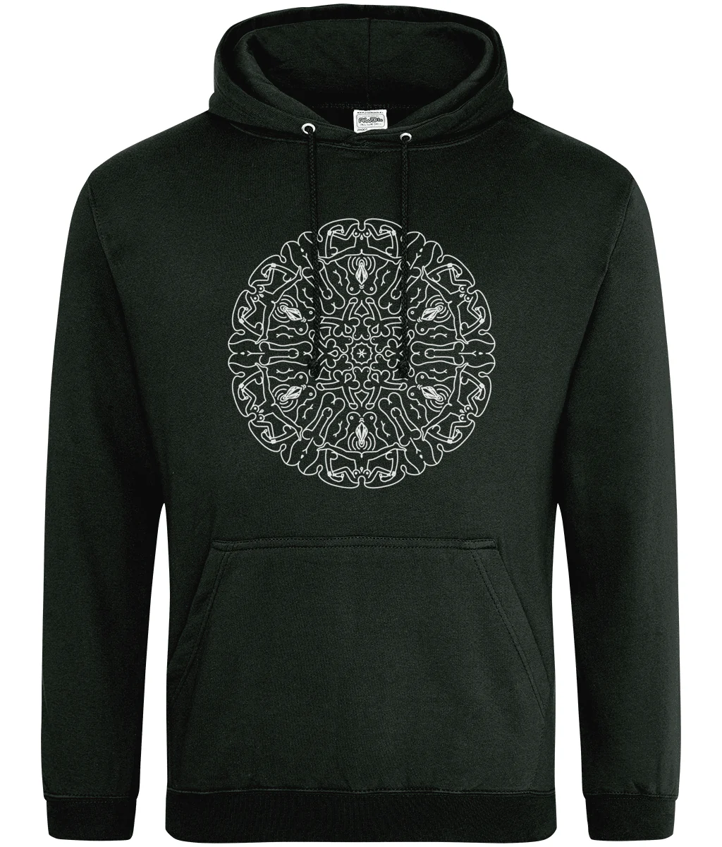 Hoodie - Naked Mandala - Image 6