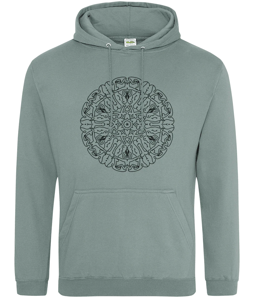 Hoodie - Naked Mandala - Image 7