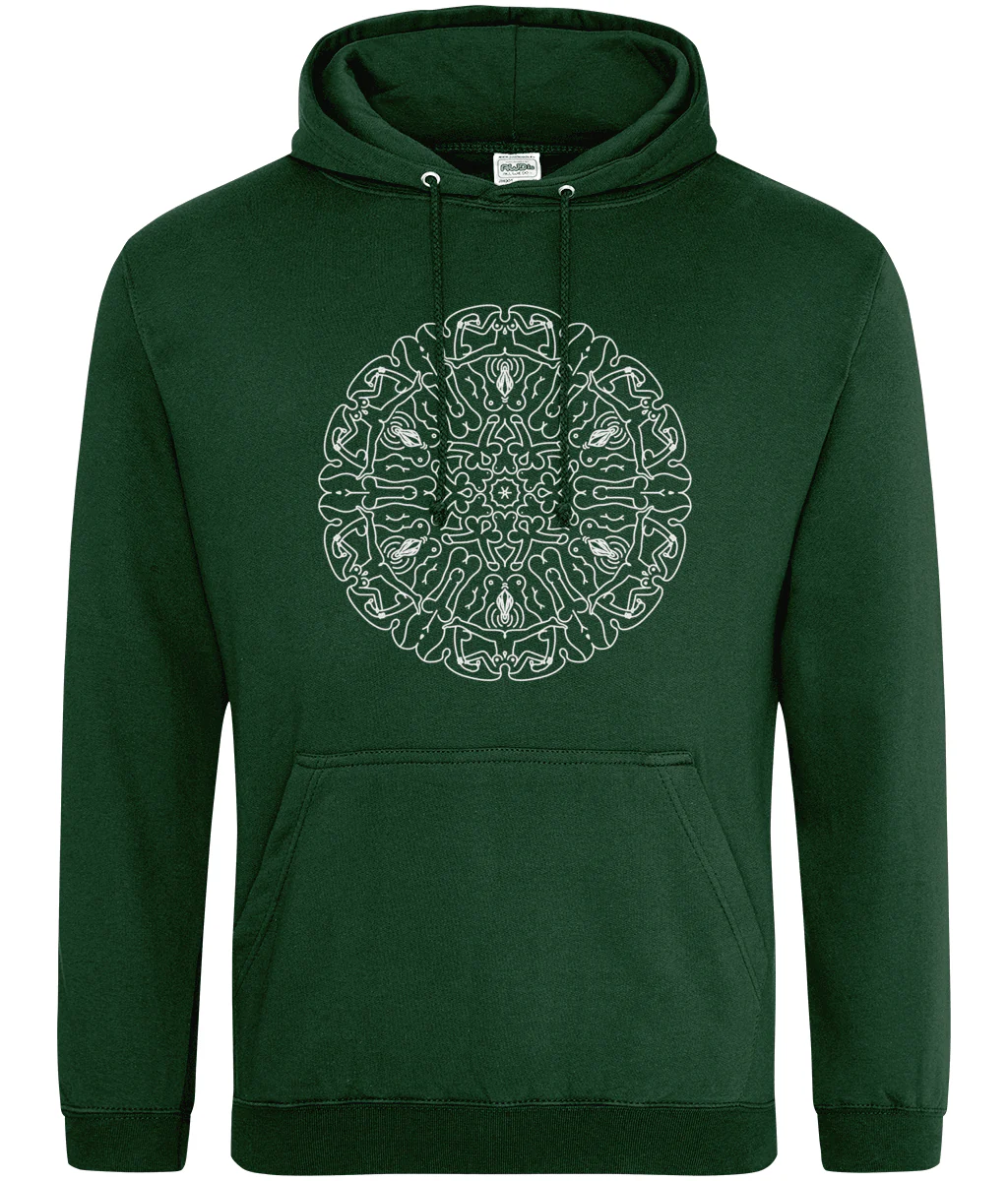 Hoodie - Naked Mandala - Image 9