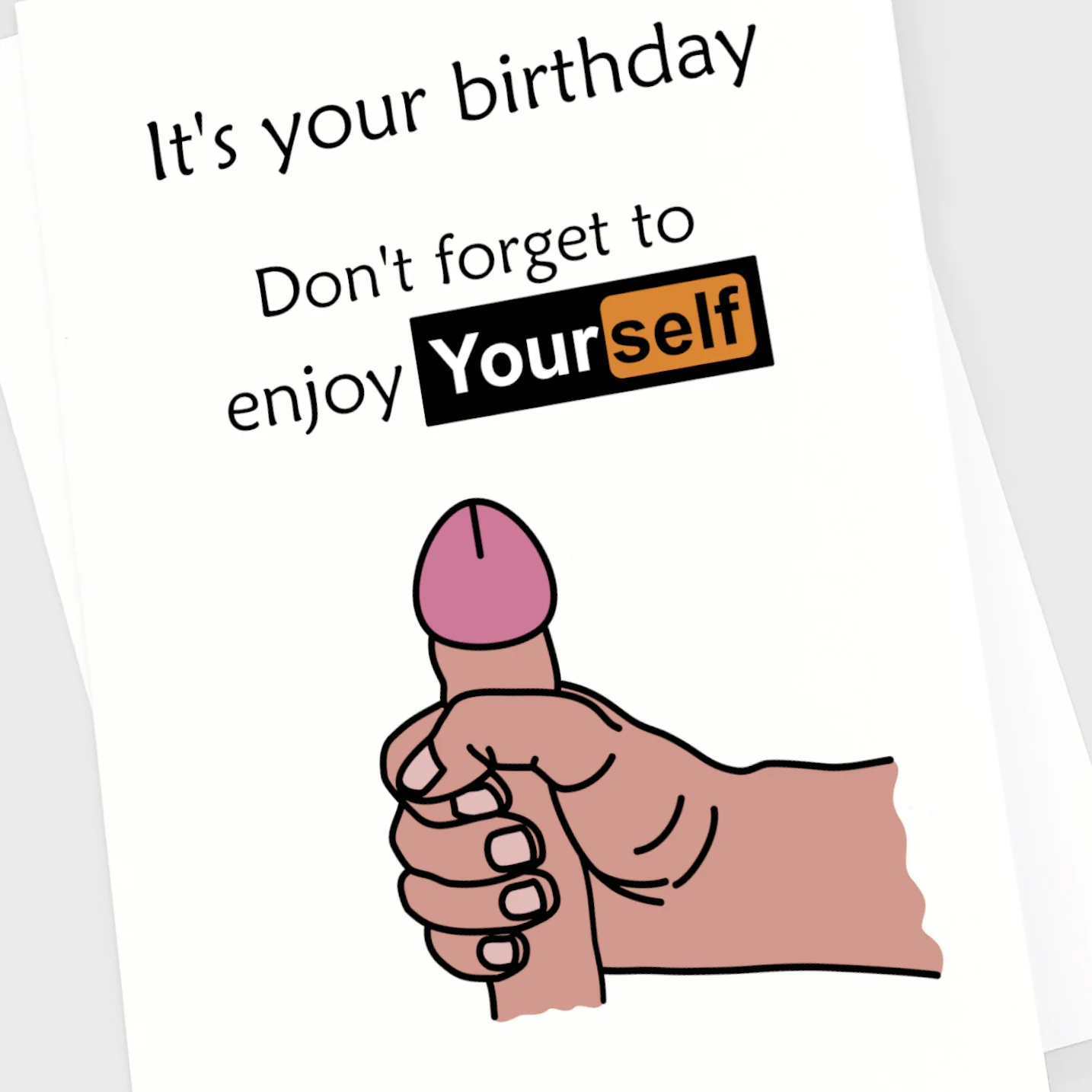 Birthday Card - Enjoy Yourself Man - Image 6