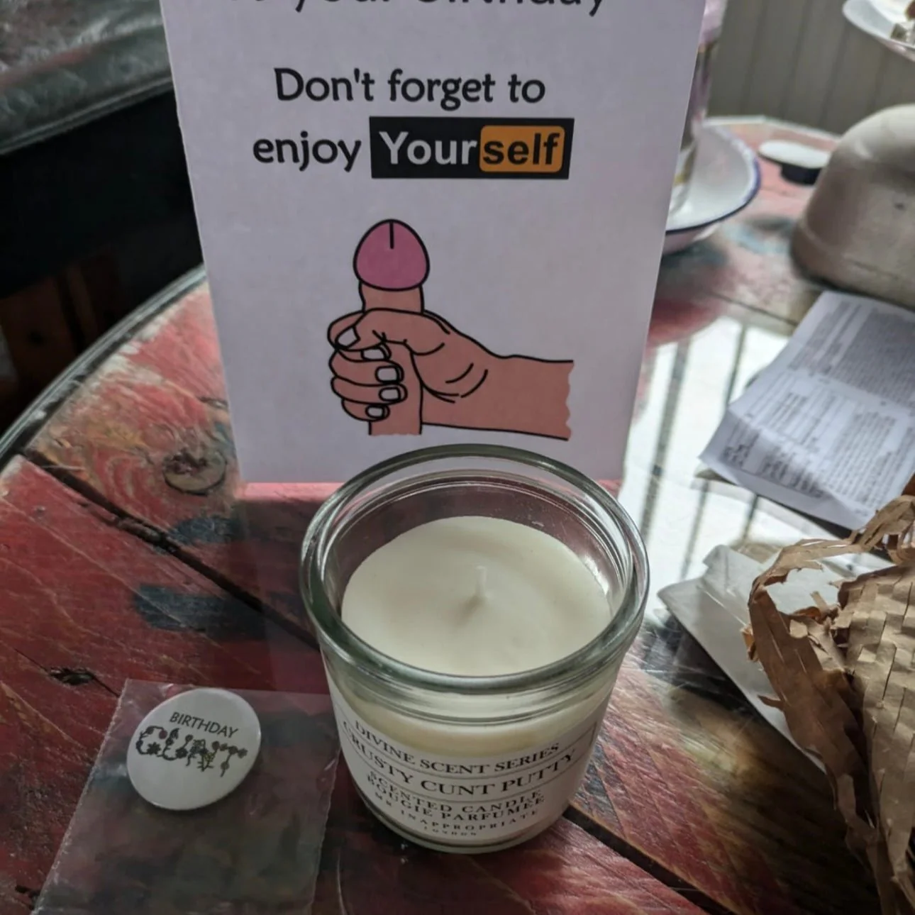 Birthday Card - Enjoy Yourself Man - Image 7