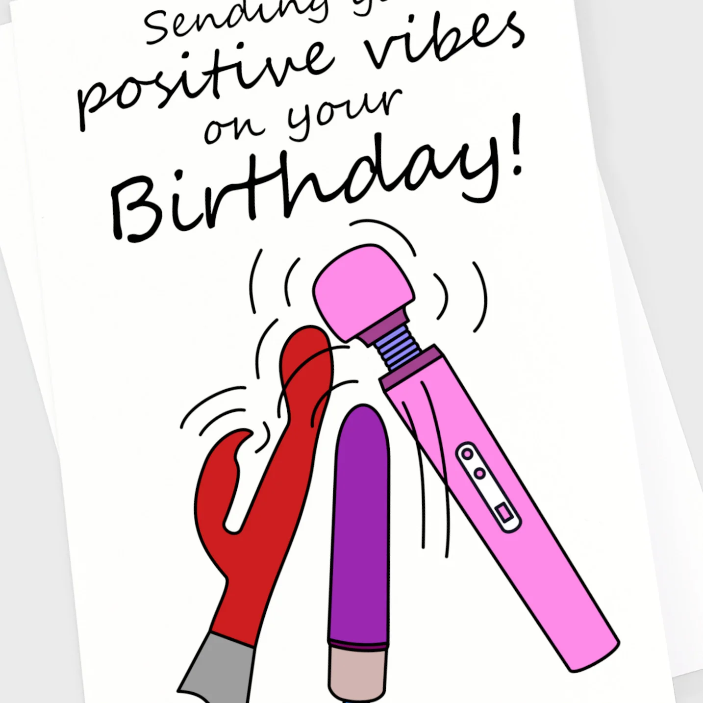 Birthday Card - Positive Vibes - Image 6