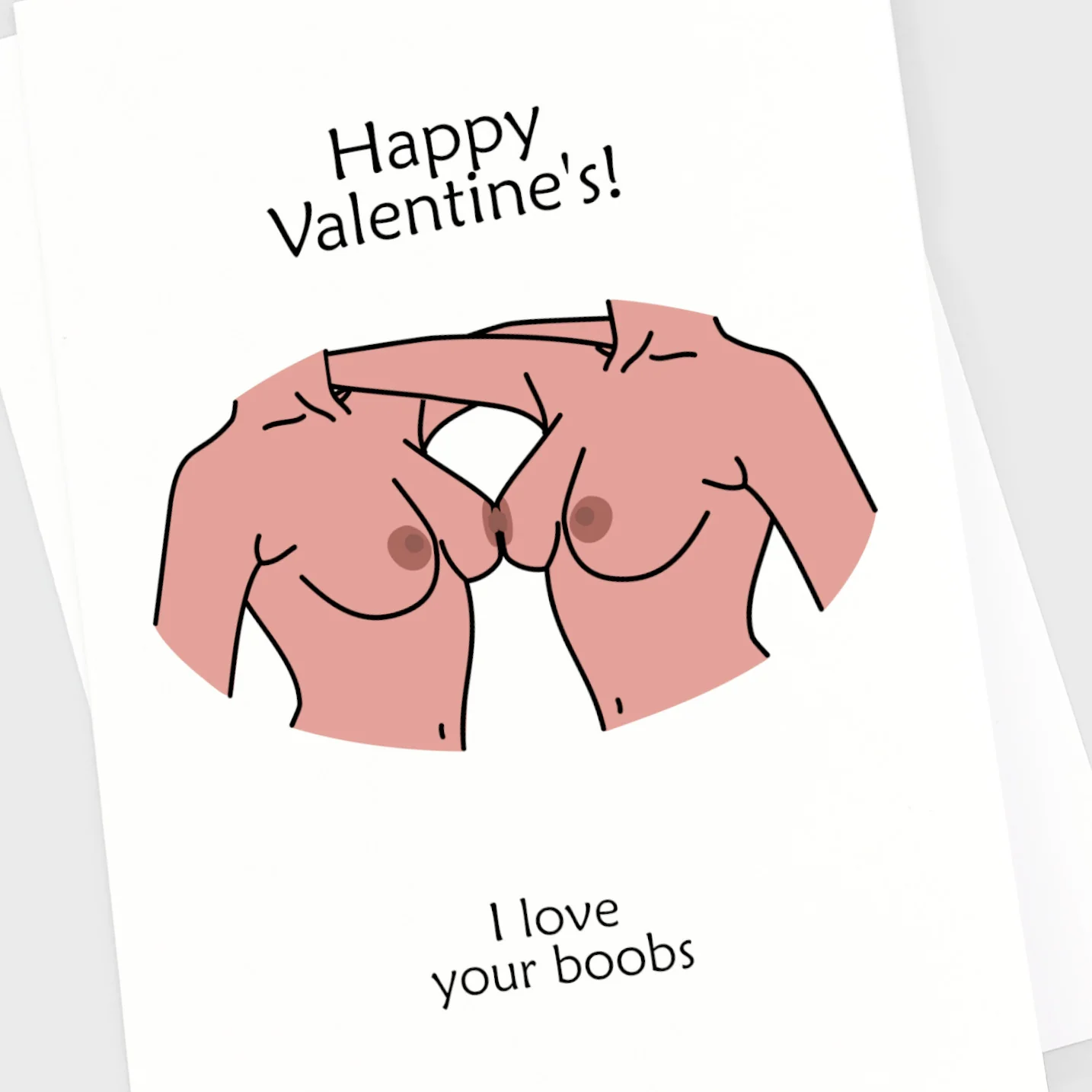 Valentine's Card - I Love Your Boobs - Image 6
